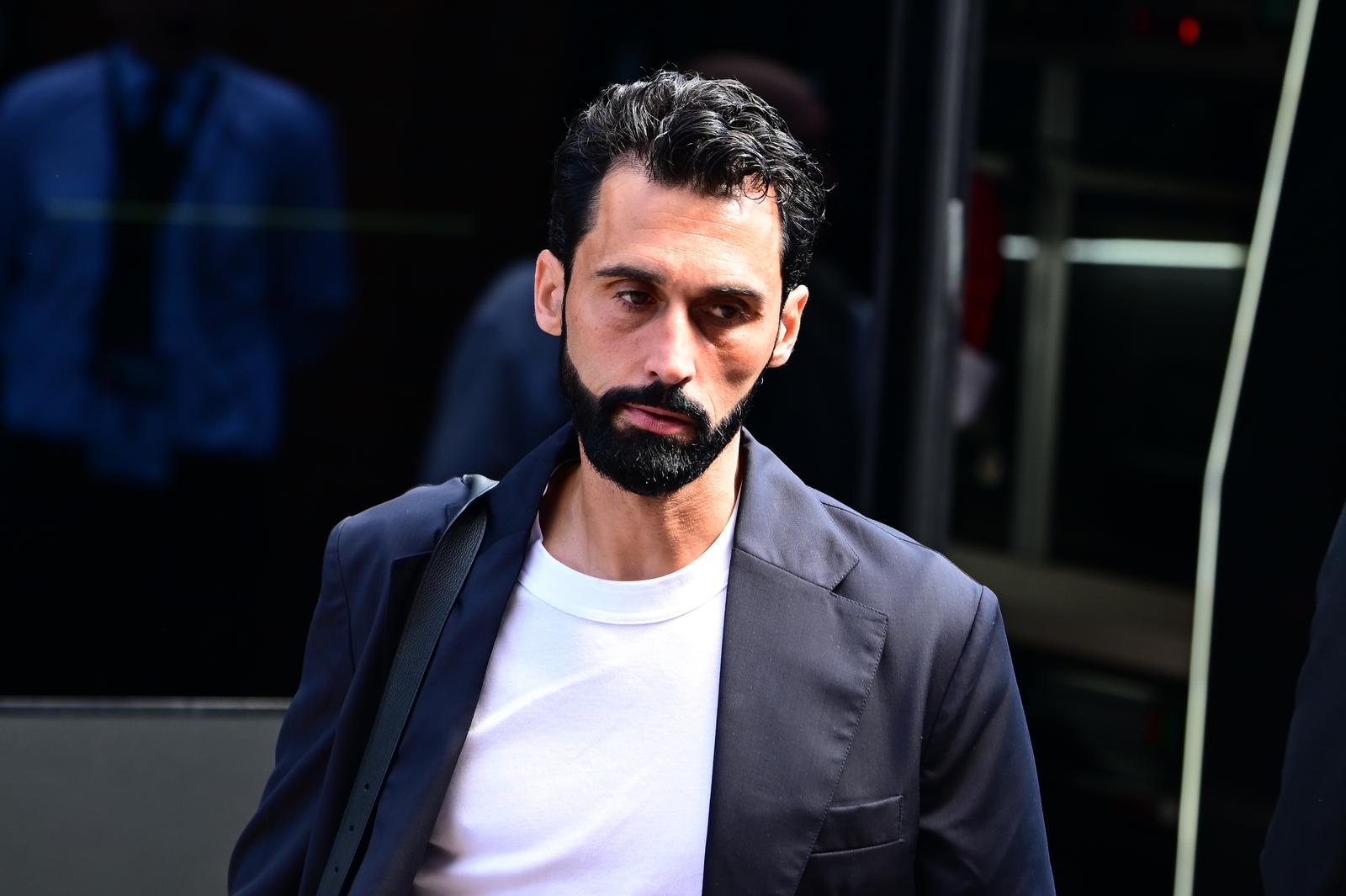 Fulham manager Alvaro Arbeloa during the Premier League match between Fulham and Crystal Palace at Craven Cottage, London, UK on 5 September 2026.