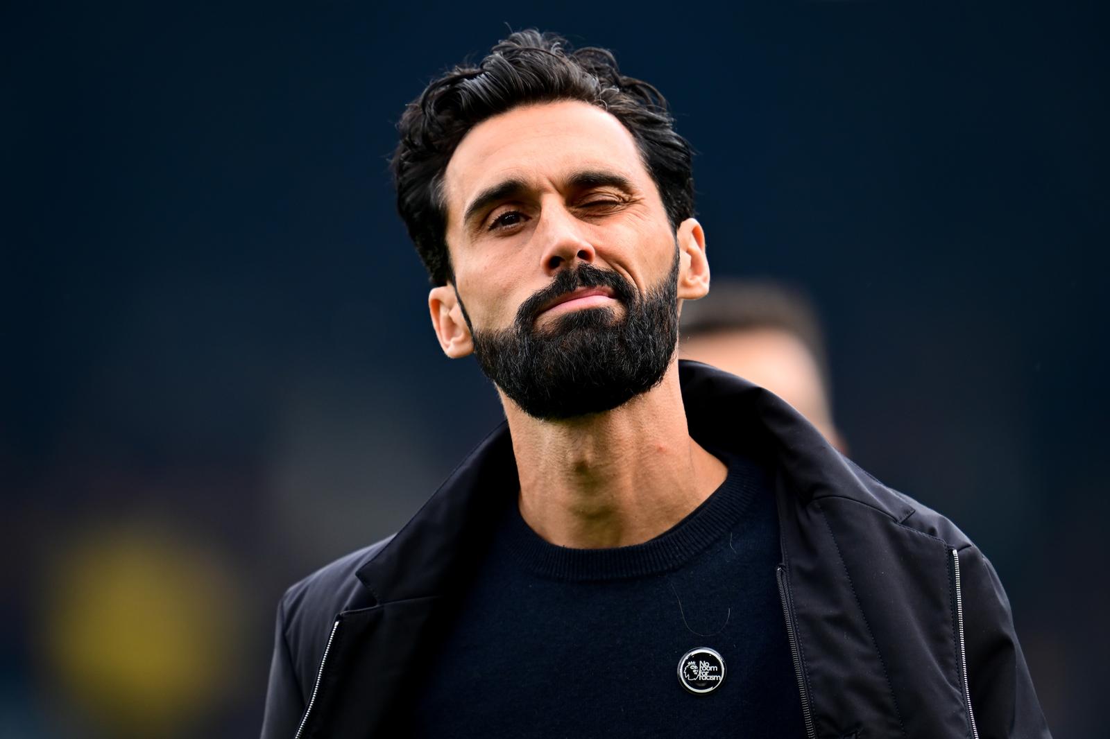 Fulham manager Alvaro Arbeloa during the Premier League match between Fulham and Hull City at Craven Cottage, London, UK on 17 October 2026.